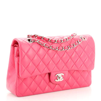 Classic Double Flap Bag Quilted Lambskin Medium