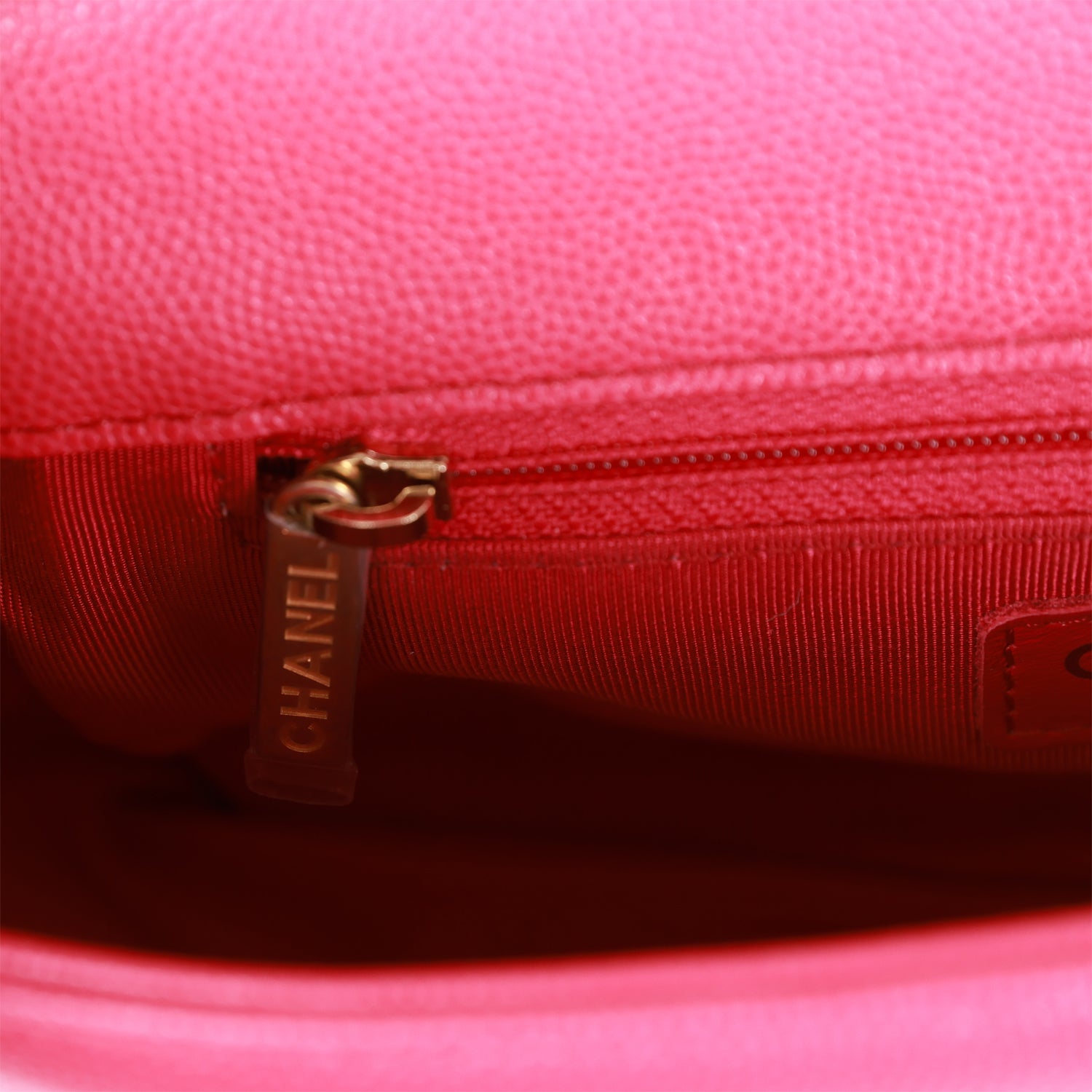 Fashion Therapy Flap Bag Hot Pink Caviar Gold Hardware
