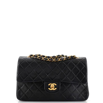 Ch**el Classic Double Flap Bag Quilted Lambskin Medium