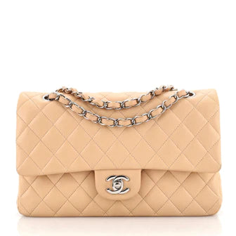 Classic Double Flap Bag Quilted Lambskin Medium