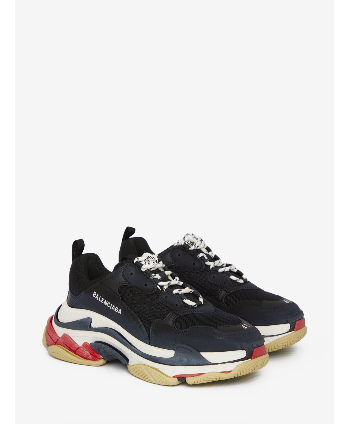 Ba1en*iaga Triple S Black White Red