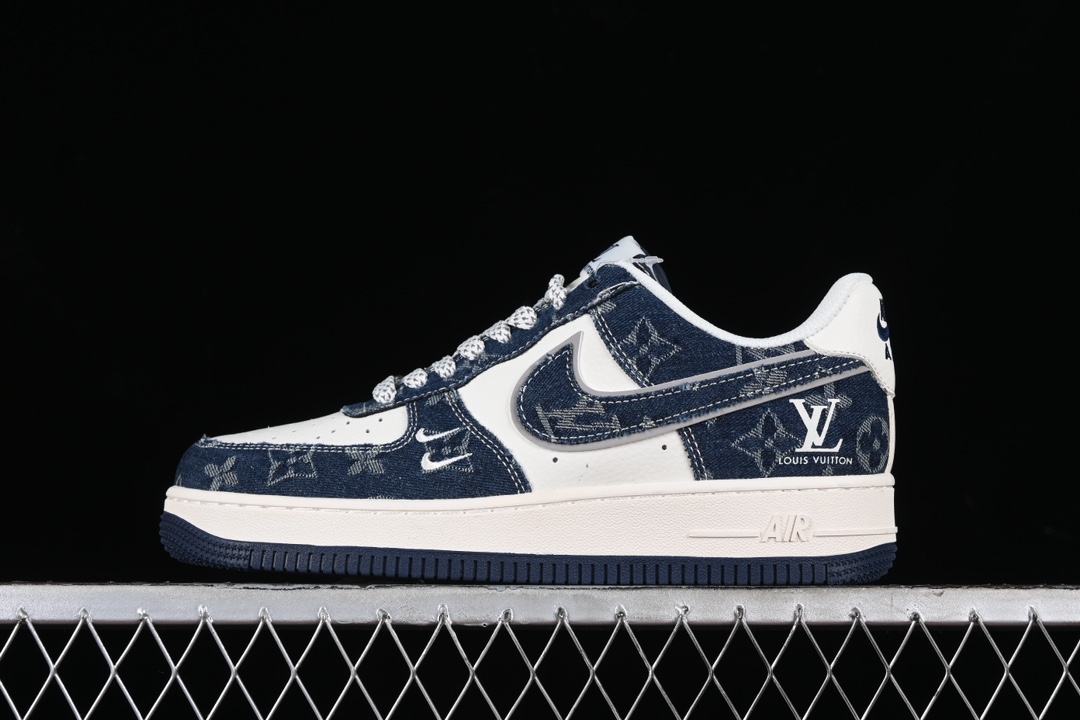 Nike Air Force 1'07 Low joint-starry night blue Air Force 1 low-top casual sneakers