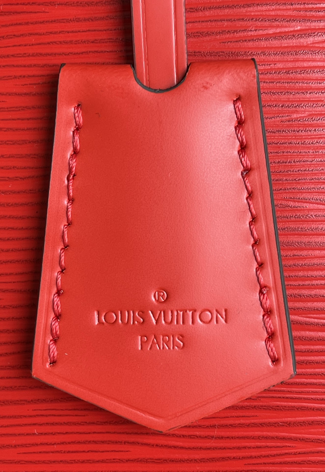Top original red ALMA small handbag rep
