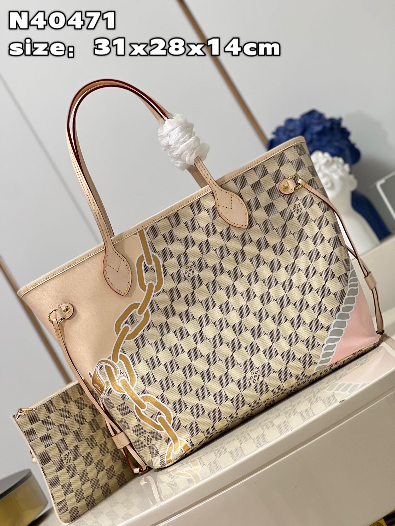 L0vis Vvtt0n Damier Azur
