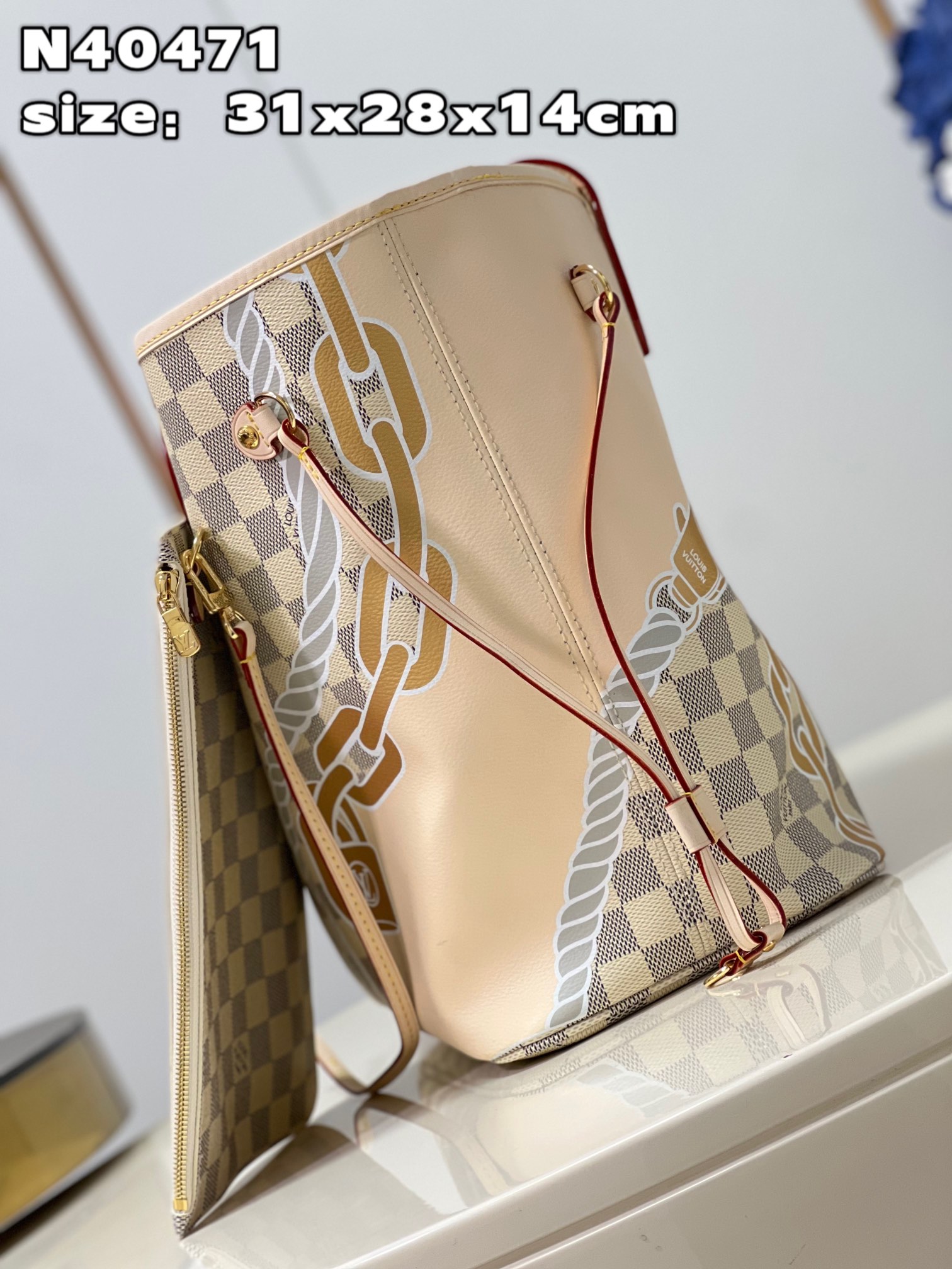 L0vis Vvtt0n Damier Azur