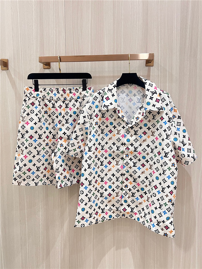 2024SS LV ShirtShorts Top Version