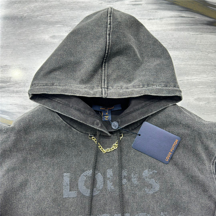 2024SS LV Zipper Hoodie Top Version