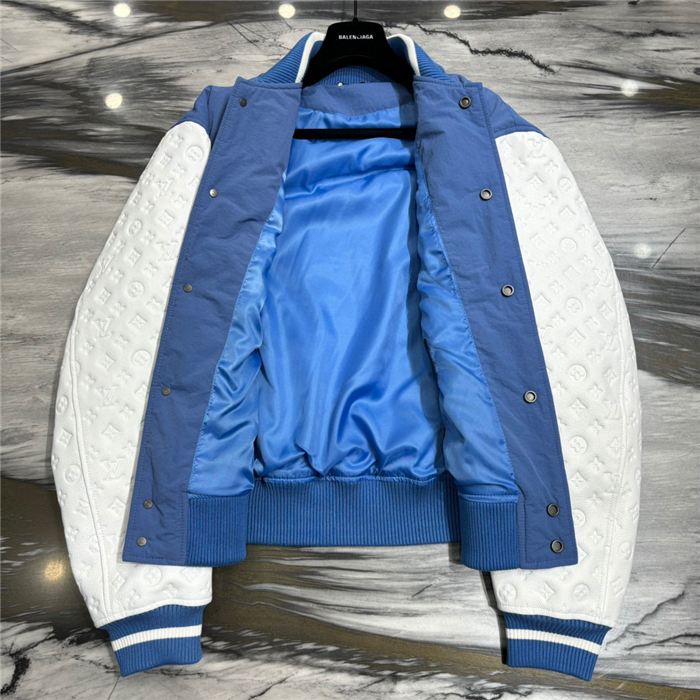 2023fw LV Real Leather Jacket Top Version