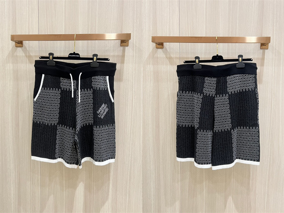 2024SS LV Sweater Shorts Top Version