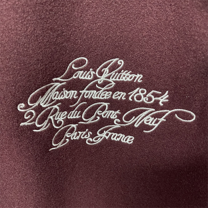 2024fw LV Real Leather Jacket Top Version