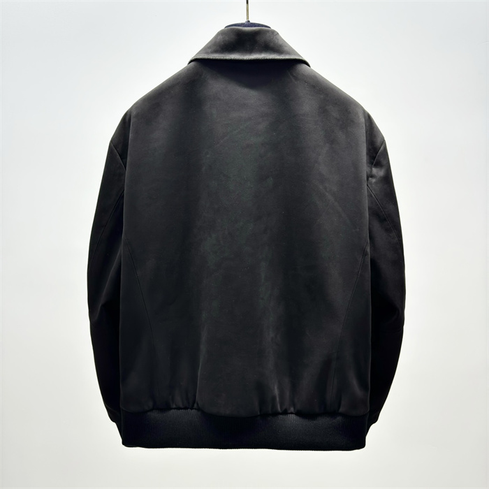 2024fw LV Leather Jacket Top Version
