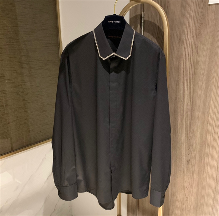 2024fw LV Real Silk Shirt Top Version