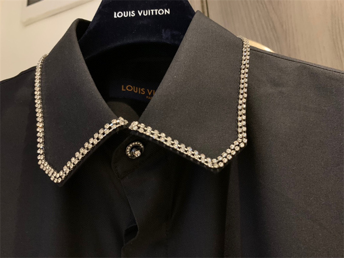 2024fw LV Silk Shirt Top Version