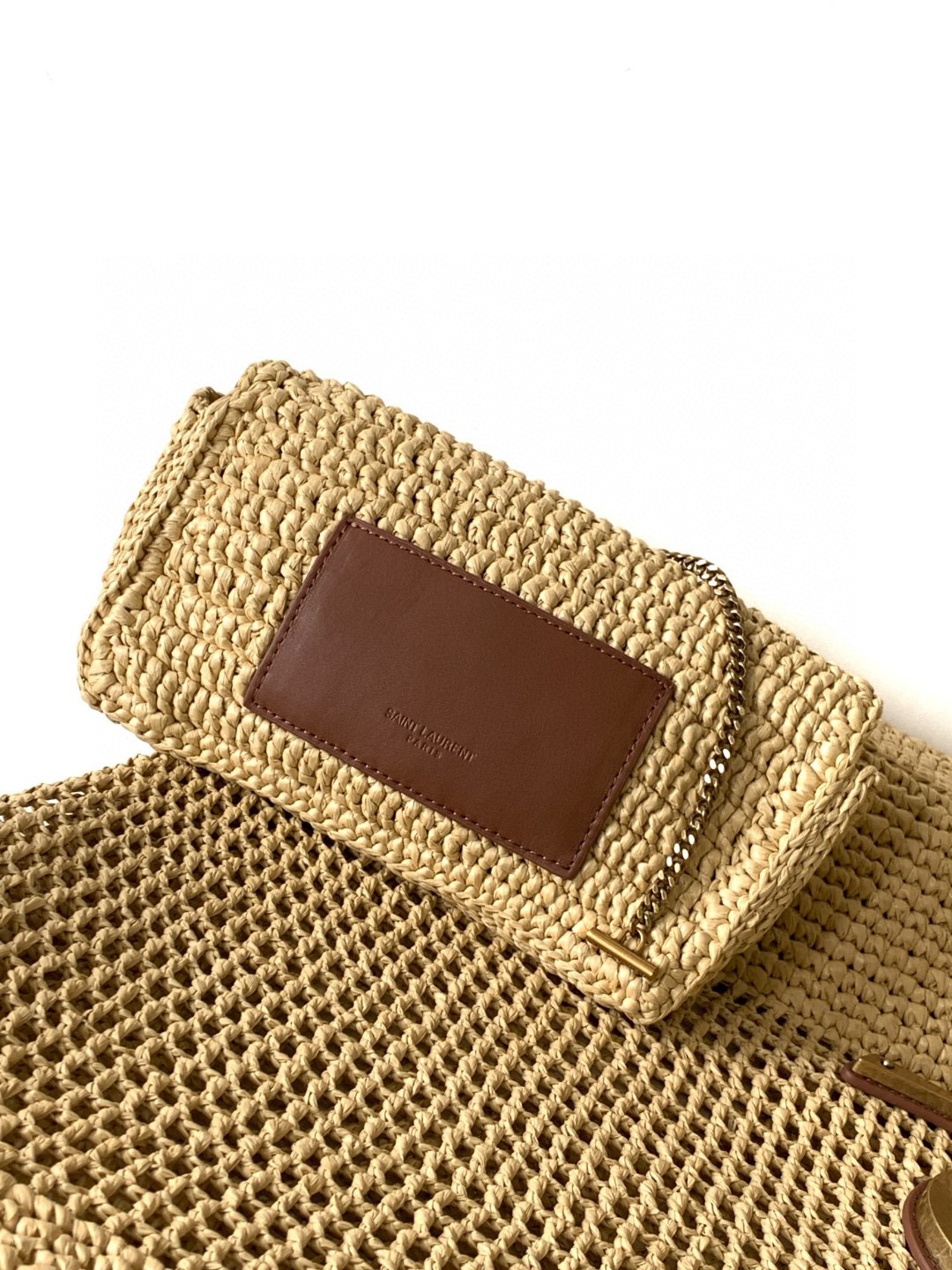 Yves Sa1nt Lau*nt Woven Handbag - Top-Quality 1:1 Scale